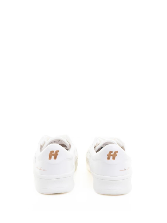 Sneaker bianca in pelle