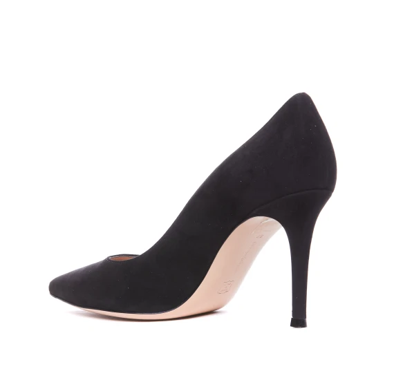 Gianvito Rossi Scarpe con Tacco Nero