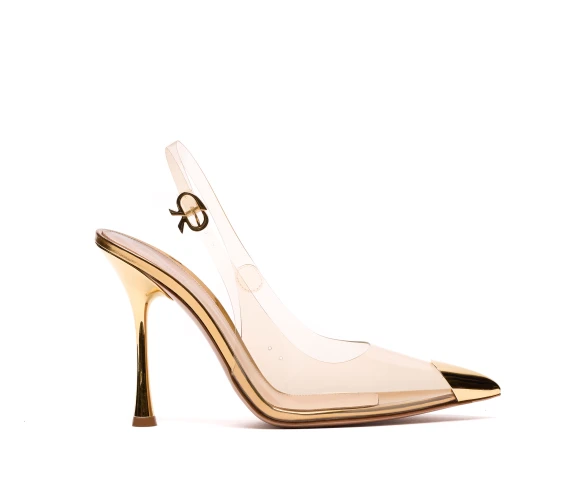 Gianvito Rossi Scarpe con Tacco Oro