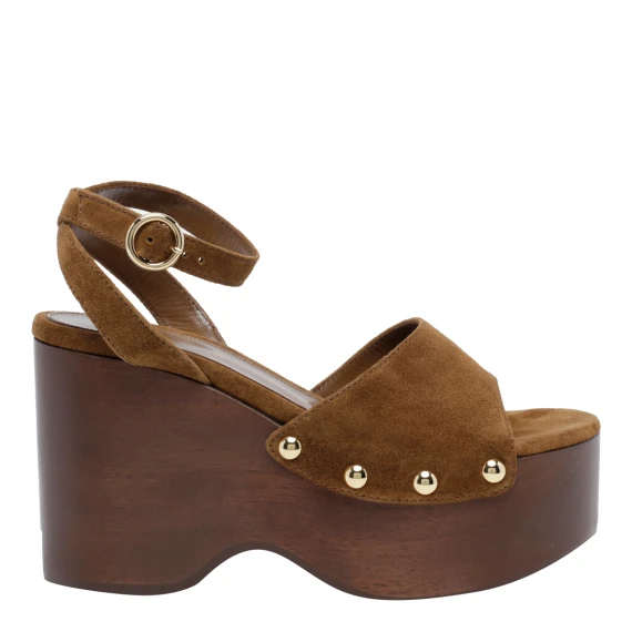 Brown Ardea Wedges Gianvito Rossi