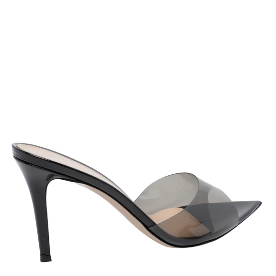 Black Elle Pump Sandals Gianvito Rossi