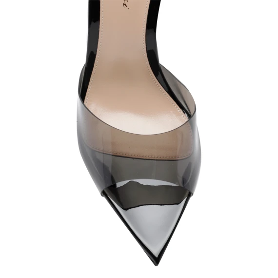 Black Elle Pump Sandals Gianvito Rossi