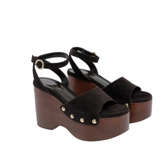 Brown Ardea Wedges Gianvito Rossi