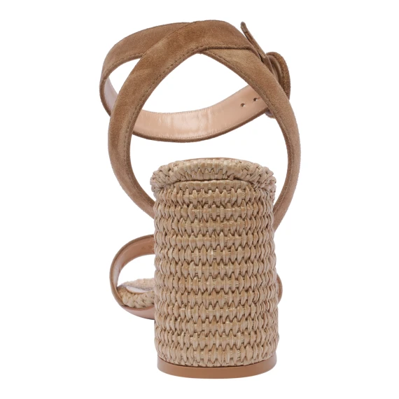 Sandali marroni Gianvito Rossi