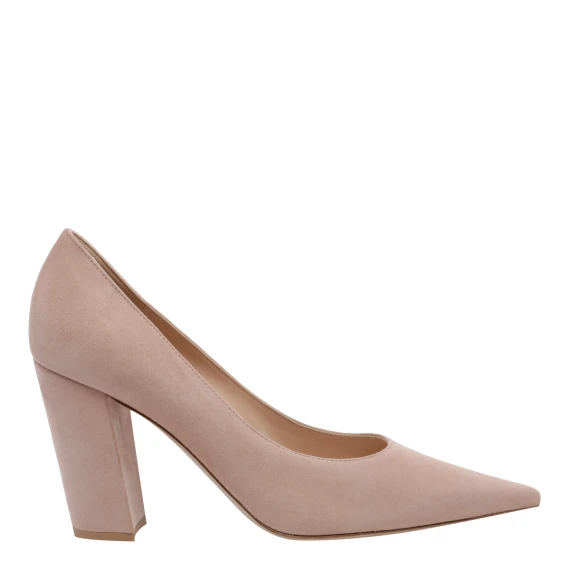 Scarpe con tacco rosa