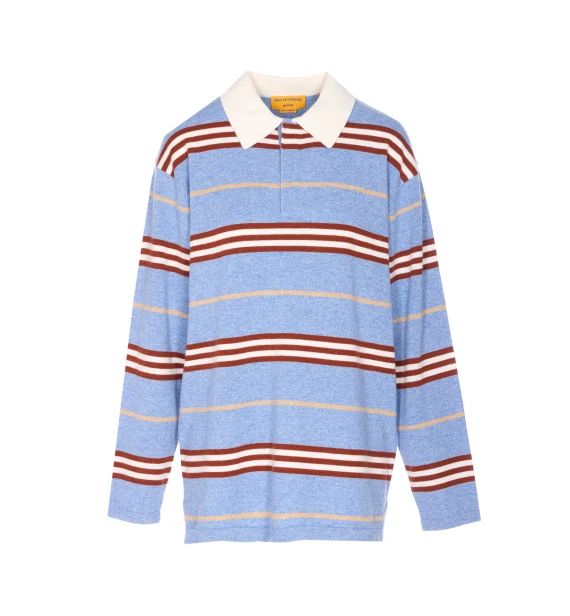 STRIPED RUGBY SWEATER