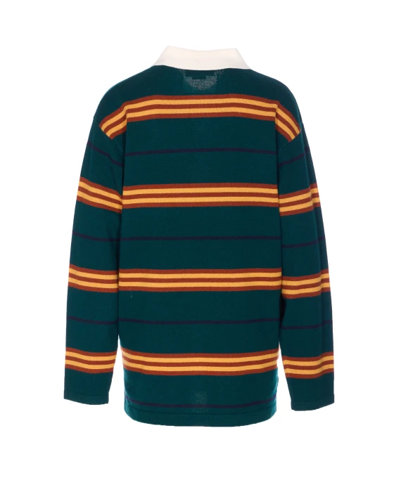 STRIPED RUGBY SWEATER