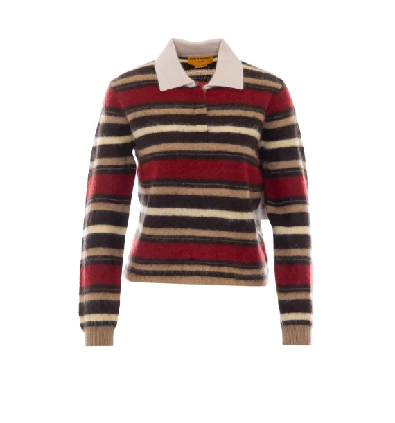 Multicolor Grizzly Striped Polo GUEST IN RESIDENCE