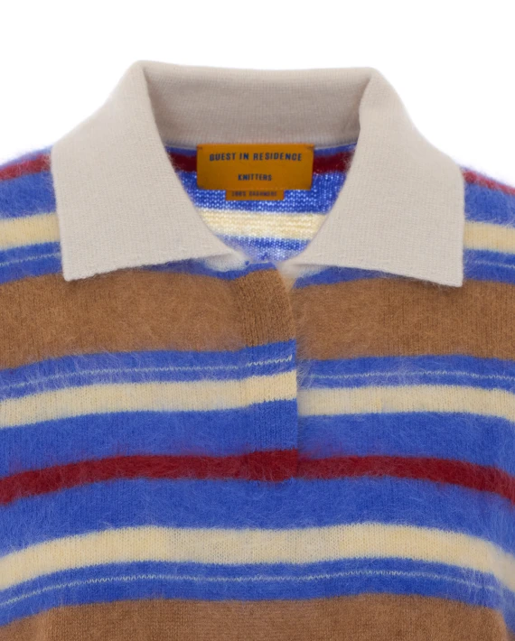 Multicolor Grizzly Striped Polo GUEST IN RESIDENCE