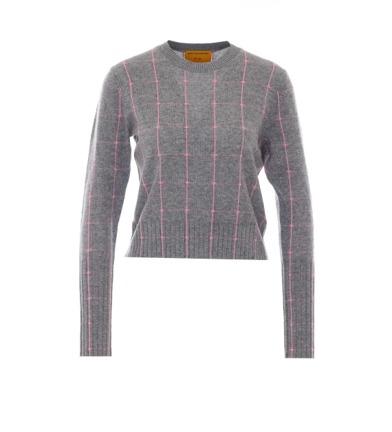 Grey Shrunken Sweater GUEST IN RESIDENCE