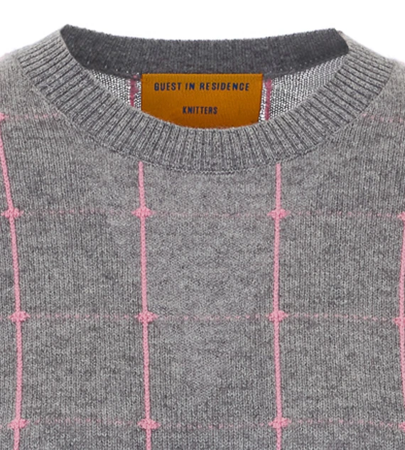 Grey Shrunken Sweater GUEST IN RESIDENCE