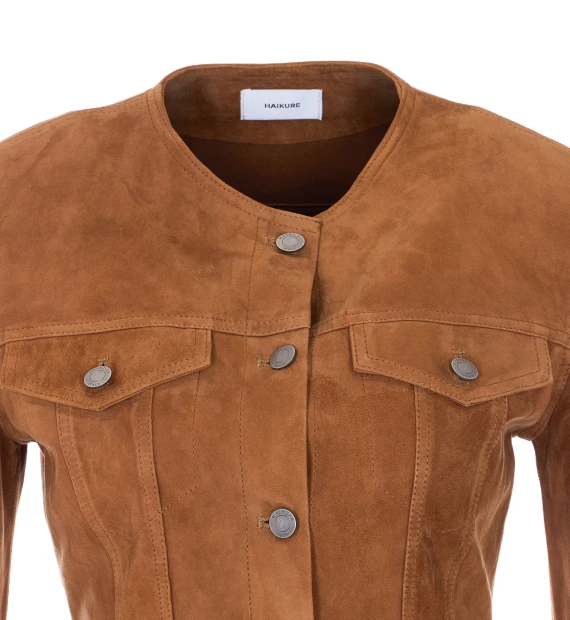 Haikure Giacche Marrone