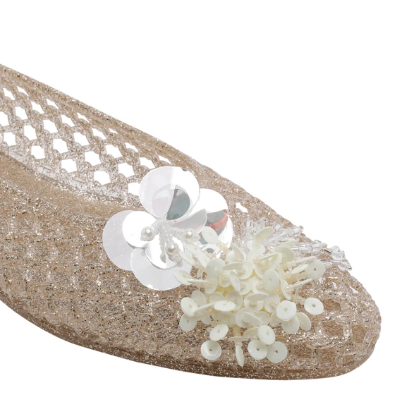 Flat shoes Beige