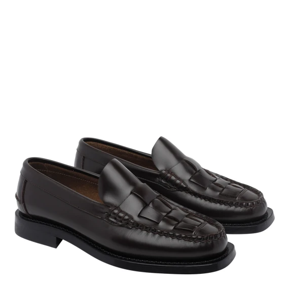 Scarpe basse marroni