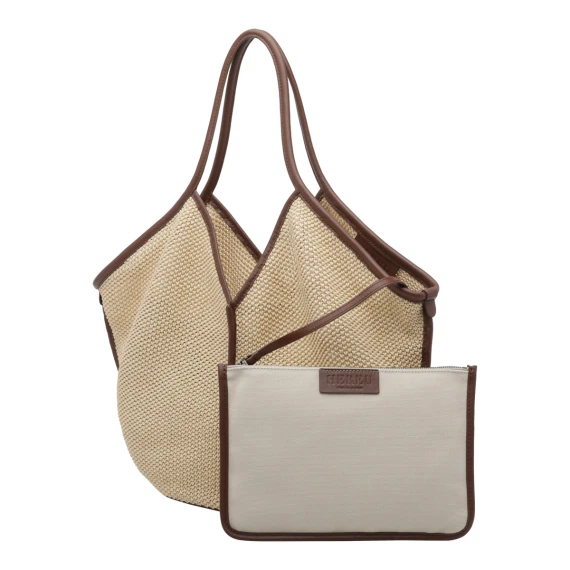 Borsa beige HEREU