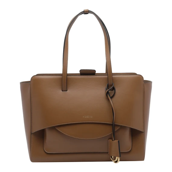 Caramel Large Flip Handbag