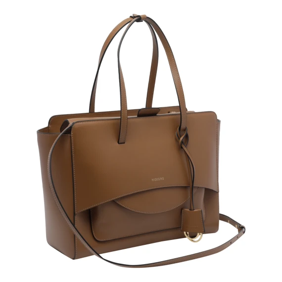 Caramel Large Flip Handbag