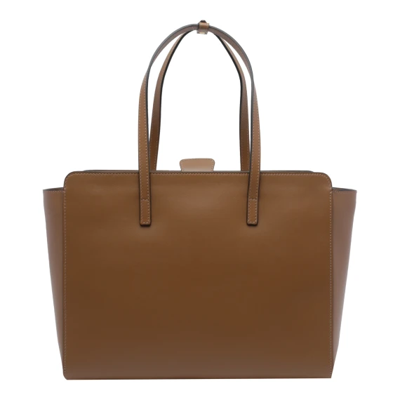 Caramel Large Flip Handbag
