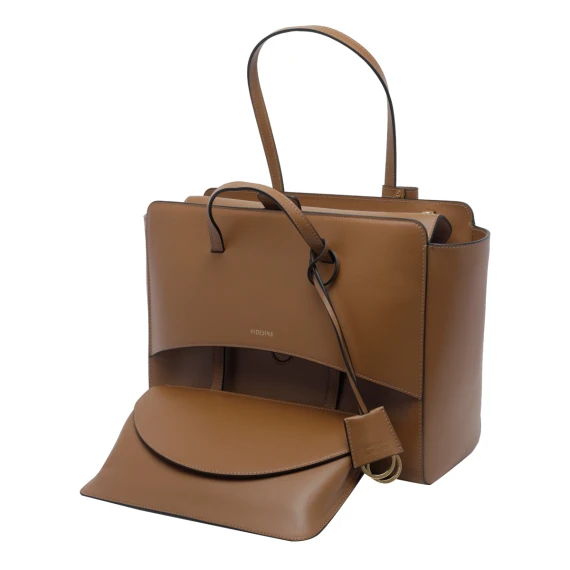 Caramel Large Flip Handbag
