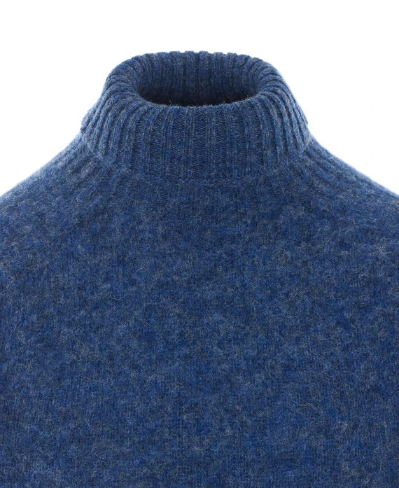 Blue high-neck sweater Howlin