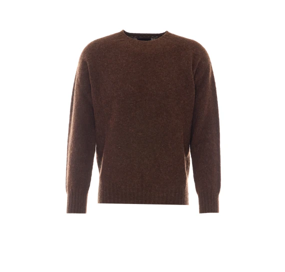 Brown Birth of the Cool wool sweater Howlin