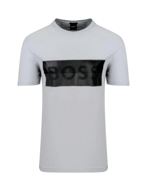 T-shirt with logo writing