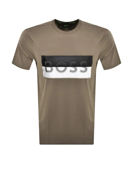 T-shirt with logo writing