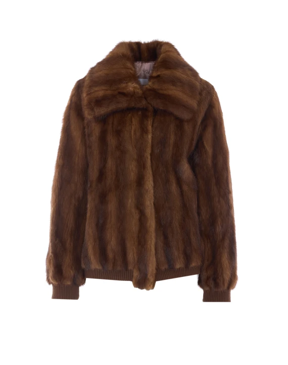 Clea Real Fur Bomber
