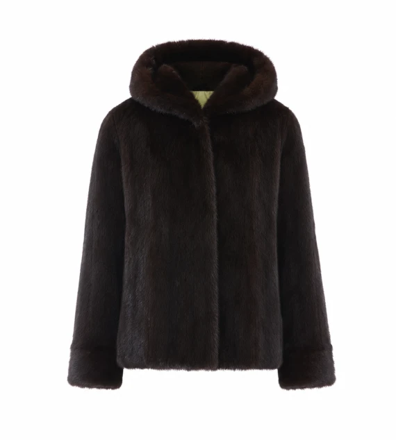 Rosene Real Fur Hoodie Jacket