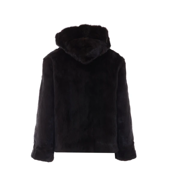 Rosene Real Fur Hoodie Jacket