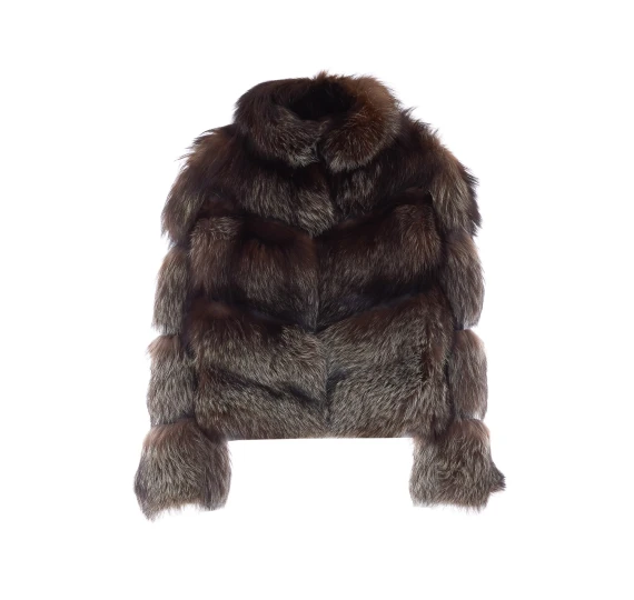 Silver Lou Fox bomber jacket IACOPA