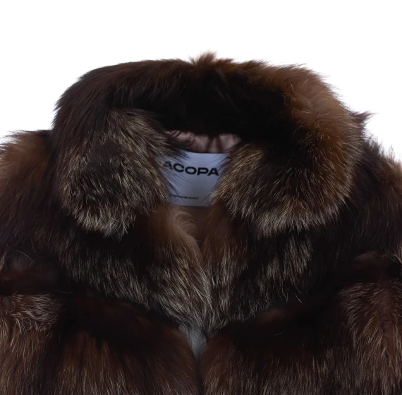 Silver Lou Fox bomber jacket IACOPA