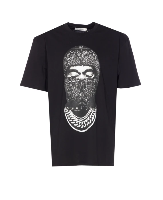 PAISLEY MASK FRONT T-SHIRT