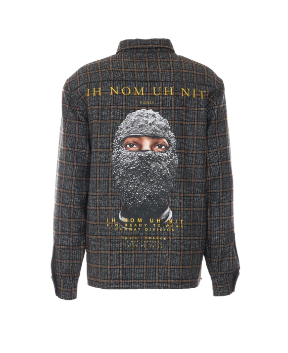 Dark grey check shirt IH NOM UH NIT