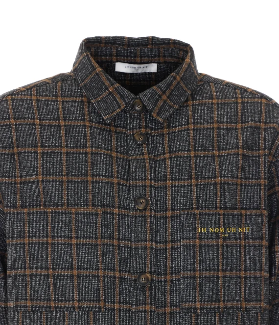 Dark grey check shirt IH NOM UH NIT