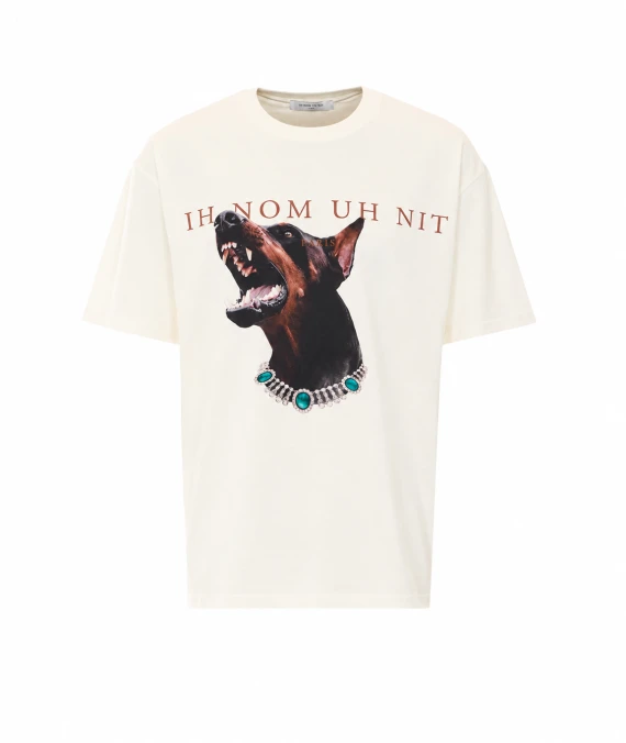 T-shirt bianca a maniche corte