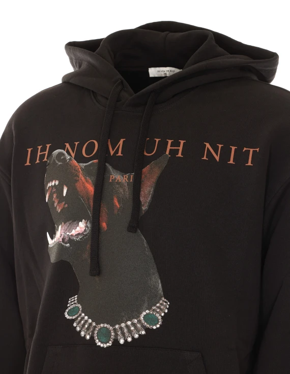 Black hoodie IH NOM UH NIT