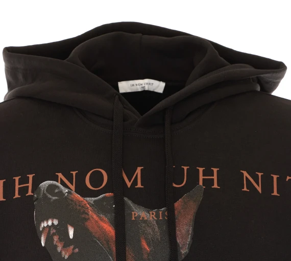 Black hoodie IH NOM UH NIT