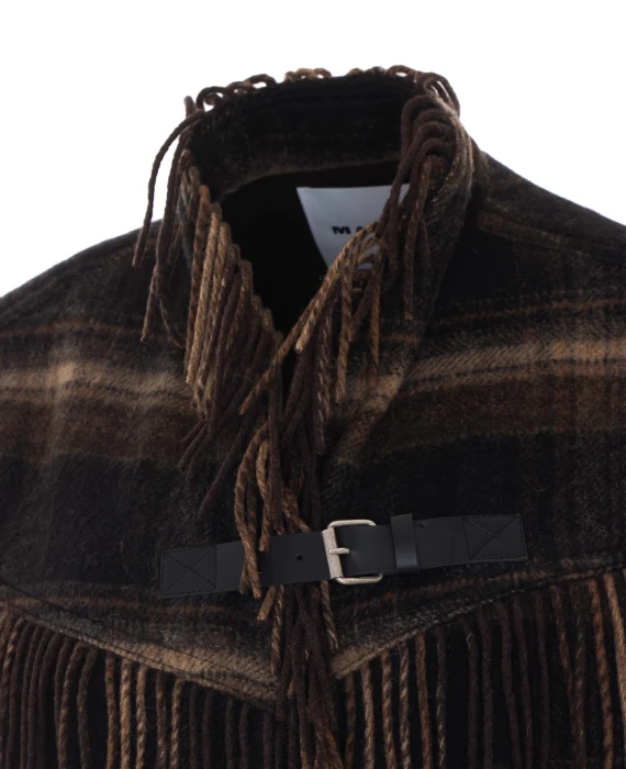 Black and Khaki Ginesa Vest isabel marant etoile