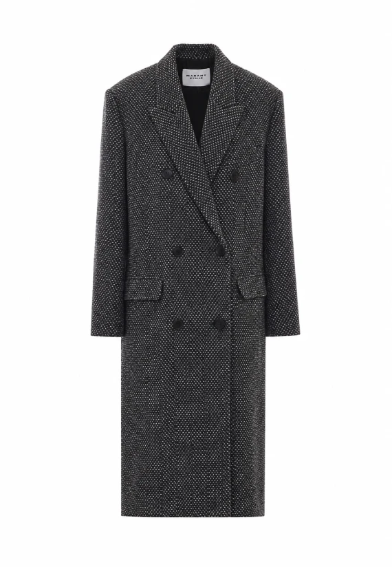 Anthracite Pilda Coat isabel marant etoile