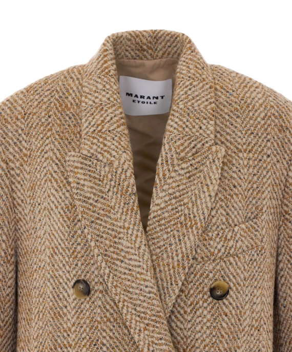 Beige Pilda Coat isabel marant etoile