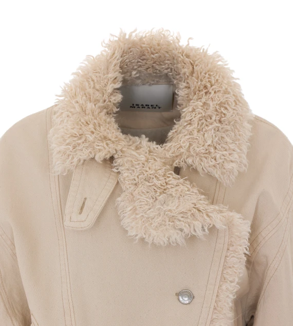 Giacca bianca isabel marant