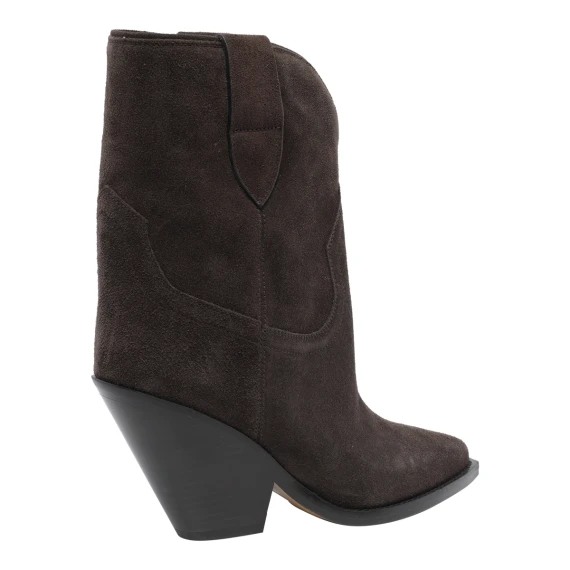Dark Brown Leyane Boots isabel marant