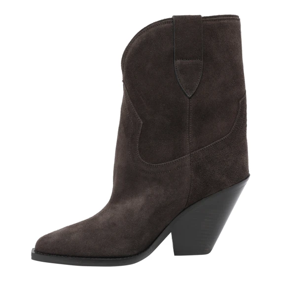 Dark Brown Leyane Boots isabel marant