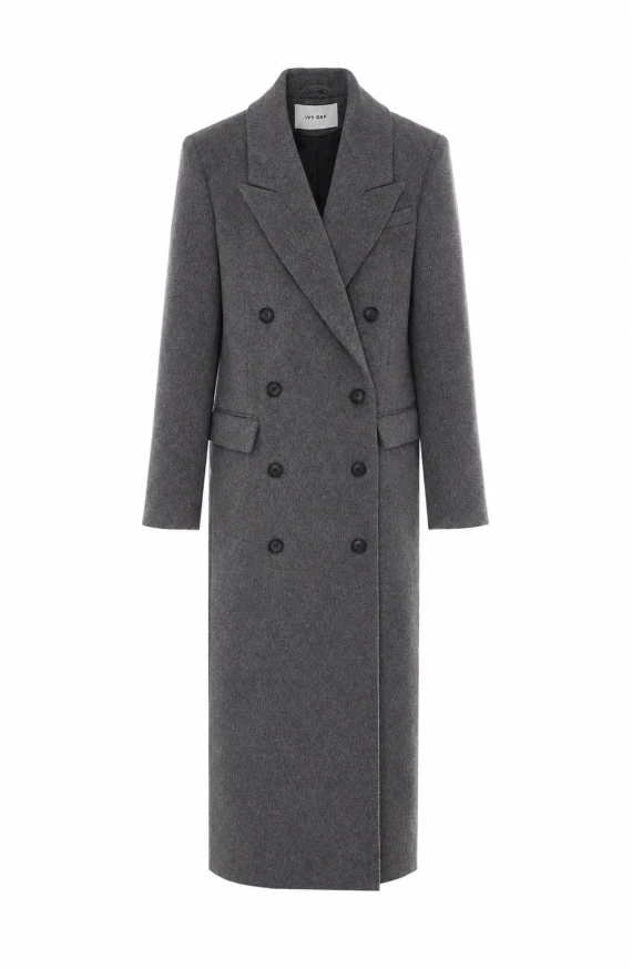Grey Melange Chloris Coat IVY&OAK
