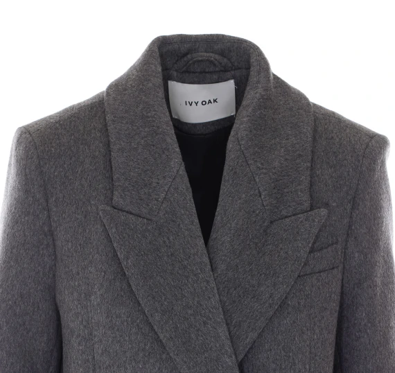 Grey Melange Chloris Coat IVY&OAK