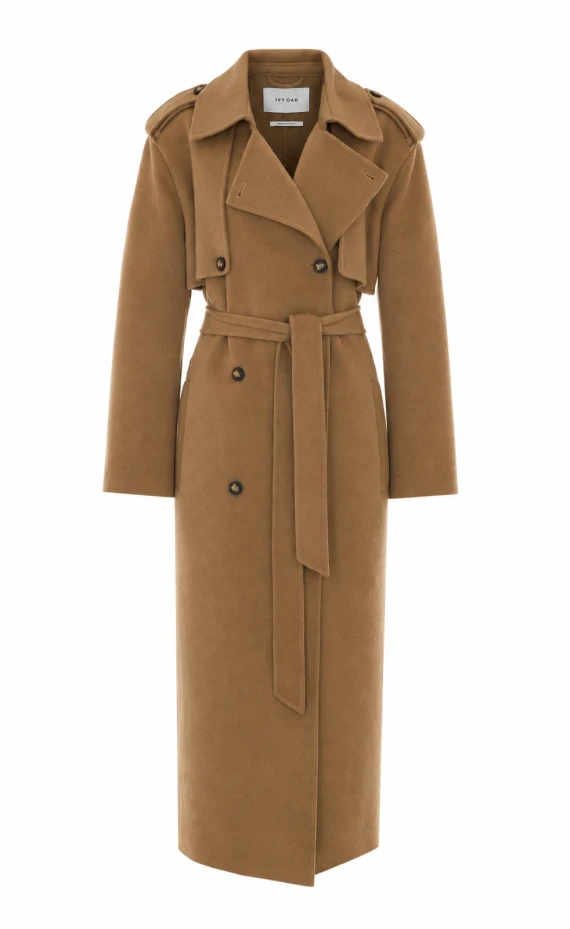 Beige Camerona coat IVY&OAK