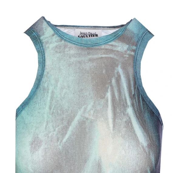 JEAN PAUL GAULTIER Top Blue