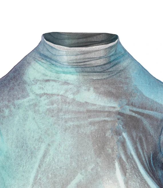 JEAN PAUL GAULTIER Top Blue