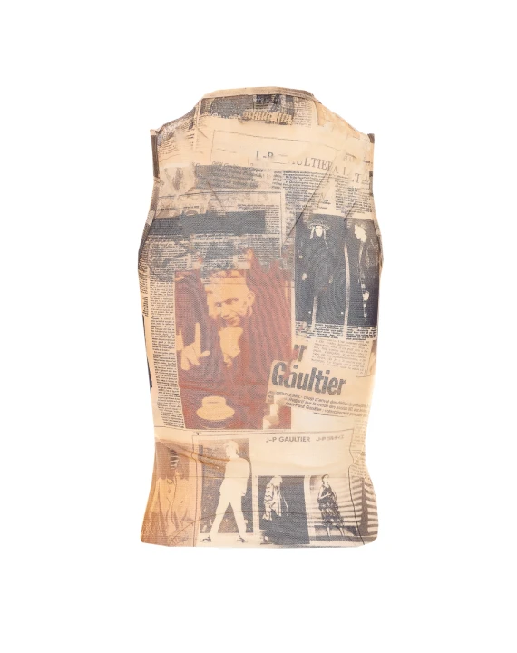 JEAN PAUL GAULTIER Top Beige